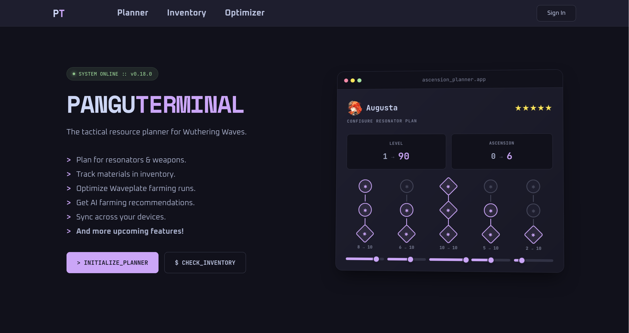 Landing Page